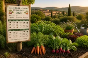 Calendrier lunaire du jardinier 2026